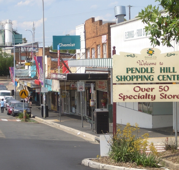 Commercial buildings in Pendle Hill, NSW